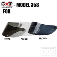 （FT）GXT 358 GXT398  Motorcycle Full Face skull motorcycle Helmets lenses Motocross Helmet Visors JIE