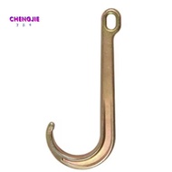 J-Type Large Opening Hook 15-Inch Tow Truck Lifting Hook J-Type Wide Mouth Long Hook