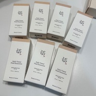 Beauty of Joseon Daily Tinted Fluid Sunscreen SPF 40 Oil Moisturiser Mineral Foundation Base Zinc Li
