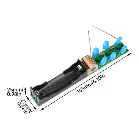 DC 3.7V Boost 40kV Pulse Arc Ignition Module High Voltage Inverter Generator High Voltage Igniter wi