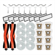 สําหรับเครื่องดูดฝุ่นหุ่นยนต์ Xiaomi X20 + / X20 Plus อุปกรณ์เสริมหลักแปรงด้านข้าง Hepa Filter Mop ผ