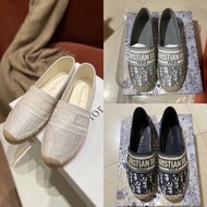 Dior 刺繡漁夫鞋 平底鞋