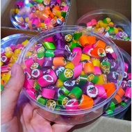 Permen Sticky Candy rasa buah toples permen tiktok buah viral