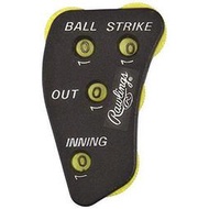 日本進口 Rawlings 棒壘球 計數器 好壞球數 出局數 專業裁判 必需品(EAC6S02)
