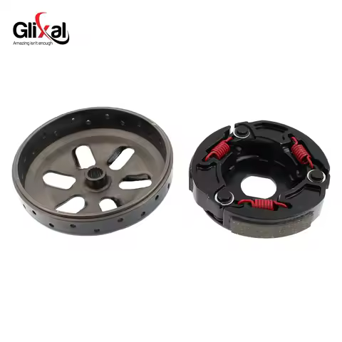 Glixal Racing Clutch Bell Clutch Shoe for Jog 50 Jog 90 3WF, Axis 90, Vino 90, BWS100, Minarelli 2T 