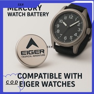 Eiger Baterai Jam Tangan Mercury Asli Pengganti Kompatibel dengan Jam Tangan Eiger Tropical Adventur