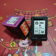 New HP704 ink no box one set x2