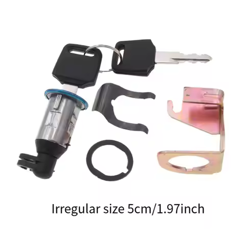 Motorcycle Seat Key Lock Set Barrel Secure Cover for CBR954 CBR600 F4I CB900 CBR250 Bike Safety