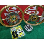 velg rcb pnp klx/dtracker &amp; crf 150 &amp; wr155 &amp; megapro disc cakram psm