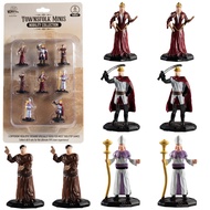 Townsfolk Mini Fantasy Figures - Nobility Class - 8pc Hand-Painted Non Player Character - 1" Hex-Siz
