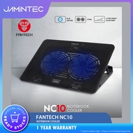 FANTECH NC10 BLUE LIGHTING NOTEBOOK LAPTOP COOLER COOLING PAD FAN