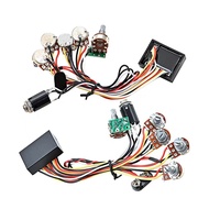 Litar pelarasan nada pickup aktif gitar elektrik dan bass, litar preamp bass elektrik 3 peringkat