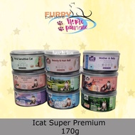 ICATS MEAL TIME CAN Wet Food / MAKANAN KUCING /WET FOOD 170g[CLEARANCE STOCK]