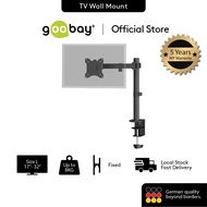 Goobay Monitor Mount - (Single / Dual) Pole (17-32) - Black