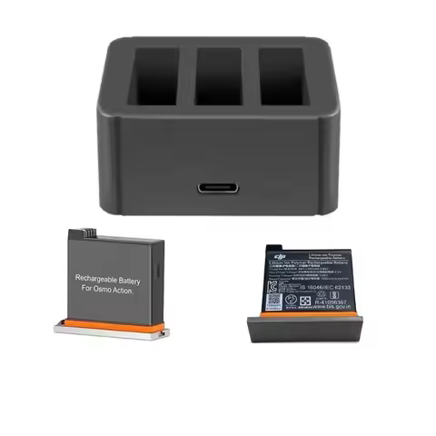 3 Slots/Dual Charger Battery Charger Batteies Charging/Battery Case/Box/Action Battery For DJI Osmo 