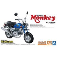 25年8月再販【玩具柑仔店】青島1/12本田Z50J Monkey'78 Custom 武川仕樣 Ver.1 組裝模型