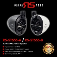 RS RACING SPORT (RS-STS55-A / B) Surface Mount Car Speaker Pillar Mounting Tweeter Full Range Speake