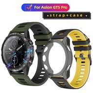 Aolon GT5 Pro case Screen protector Aolon GT5 Pro strap Silicone strap for Aolon GT5 Pro Smart Watch