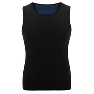 Trainer Sauna Suit for Men Sweat Sauna Shirt Workout Sauna Vest Undershirt Top Body Shaper Slimming 