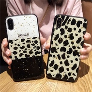 Casing for OPPO R17 R15 Pro R11S R11 R9S R9 Plus Phone Case R17PRO R15PRO R11SPLUS R9SPLUS Leopard Print Glitter Cover