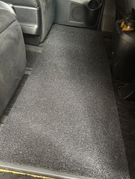 超抵經濟實用 三件套裝高質 車用 車地墊 可剪裁 黑灰Car mat carpet任何車款 Toyota Alphard Tesla bmw Benz 