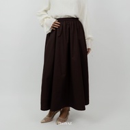 BWBYAZ - CAMEL COTTON SKIRT |
