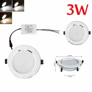 ERANPO Led Downlight Lamp 3w 5w 7W 9w 12w 15w 18w 85-265V Ceiling Recessed Downlights Round Panel Light Indoor Lighting With Driver 220V 240V