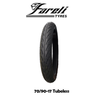FARELI TYRE Promotion Paling Murah Special Diamond 3D Maxxis 70/90-17 80/90-1790/80-17 Saiz 17 Mot