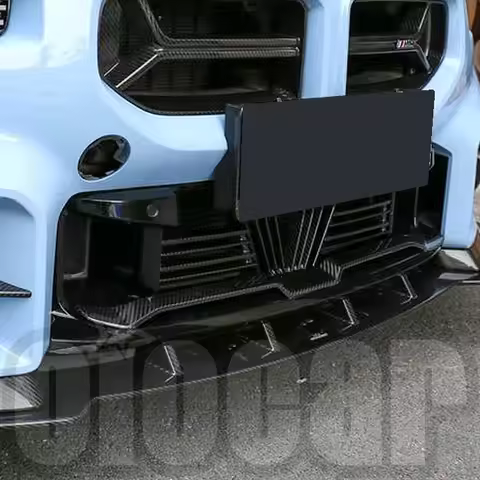 oiomotors Dry Carbon Front Bumper Central Trim Decorative Plates for G87 M2