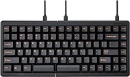 BAROCCOMiSTEL MD770 Classic Black/of, TKL Ergonomic Mechanical Keyboard, Cherry MX, Split-Alice Layout, PBT DoubleShot Keycap, Mac/Windows OS Compatible (Cherry MX Brown)