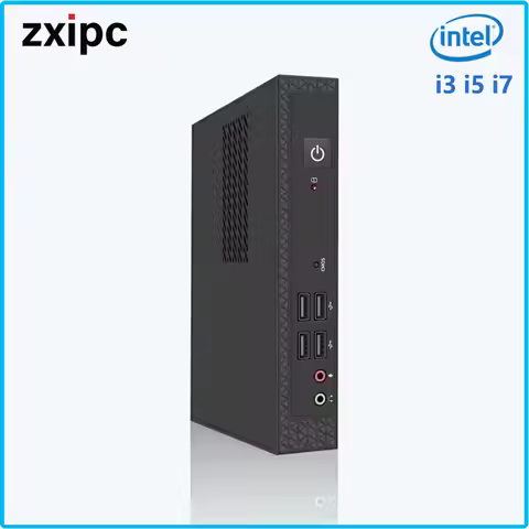 ZXIPC Mini PC Computer Intel Core i7 i5 i3 Processador ITX Windows 10 Pro Thin Client Industry COM S