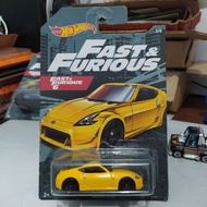 HOTWHEELS Hot wheels Nissan 370z Fast and Furious- hot wheels Nissan 370z Fast & Furious- hot wheels