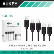 Charger Mobil Aukey 5 Kabel Data Charger Iphone Quick Charge