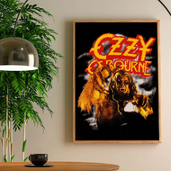 1pc Retro Heavy Metal Band Rock O-Ozzy O-Osbourne Band Poster Poster Art Print Bar Living Room Furni