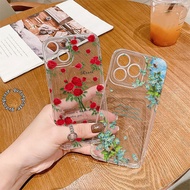 CASE CASING CLEAR CASE BEAUTIFUL FLOWER MOTIF FOR INFINIX SMART 4 5 6 7 8 9 10 HOT 8 9 10 10S 11 11S