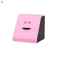 Face Bank Coin Automatic Eating Savings Bank Piggy Bank Children Toys Battery Operated Home Decorati