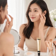 Ivy Face Makeup Primer Buildable Concealer Powder Makeup Base Soft Smooth Texture