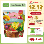 กรีนเดย์ ผักผลไม้กรอบ 5 สี  46  กรัม Greenday 5 Colors Fruit & Veggie Chips 46  g