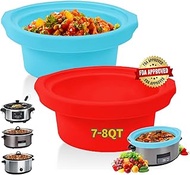 Slow Cooker Liners fit Crock Pot 7-8 QT,Maywe Tanso for Crock Pot Liners For 7-8 Quart Oval or Round