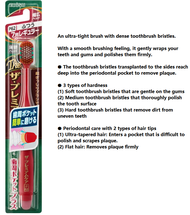{AUTHORIZED DEALER} Japan EBISU 6 row 7 row Toothbrush Authentic Japan Authorized Dealer Premium Car