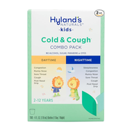 Hyland Naturals | Cold & Cough Medicine Combo Pack For Kids 2-12 Years 4 Fl Oz (118ml) Each