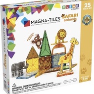 [預訂] Magna Tiles Safari Animals 25 Piece Set 磁力片 草原 動物 野生 (can play with Tonies figures)