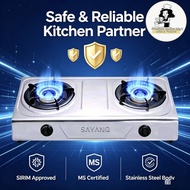 Double Burner Gas Stove Cooker / Kitchen Cooking Stove / Cookware / Dapur Gas/ Gas Stove Kitchen