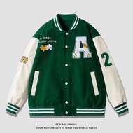 Jaket Jaket Saiz Besar Lelaki Saiz Besar Pakaian Lelaki Korean Bomber Casual Hoodie Loose Basketball