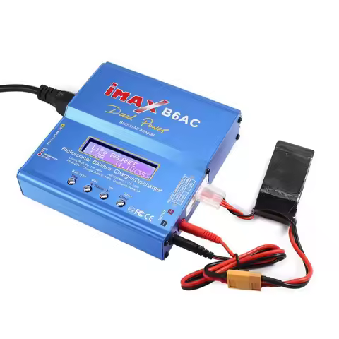 B6AC 80W Battery Charger For iMAX Lipo NiMh Li-ion Ni-Cd Digital RC IMAX B6 Lipro Digital Balance Ch