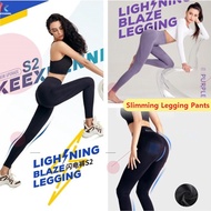 ★NEWEST★KEEXUENNL Lightning Blaze Legging Slimming Legging Pants/Burn Fats/Yoga/Sports Body Shapers