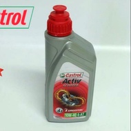 4T CASTROL ACTIV ACTIVE SCOOTER 10W-40 4-AT 4 AT 100% ORIGINAL 0.8L MINYAK HITAM