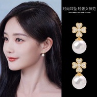 Lucky 4-leaf clover earrings