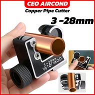 CEOapt Pipe Cutter Copper Aluminum Alloy Tube Cutter 3-28mm Pipe Tubing Cutter Copper Pipe Aircond P