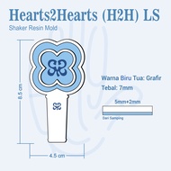 [SOON] Resin Mold / Resin Mold KPOP Hearts2Hearts H2H Shaker Logo